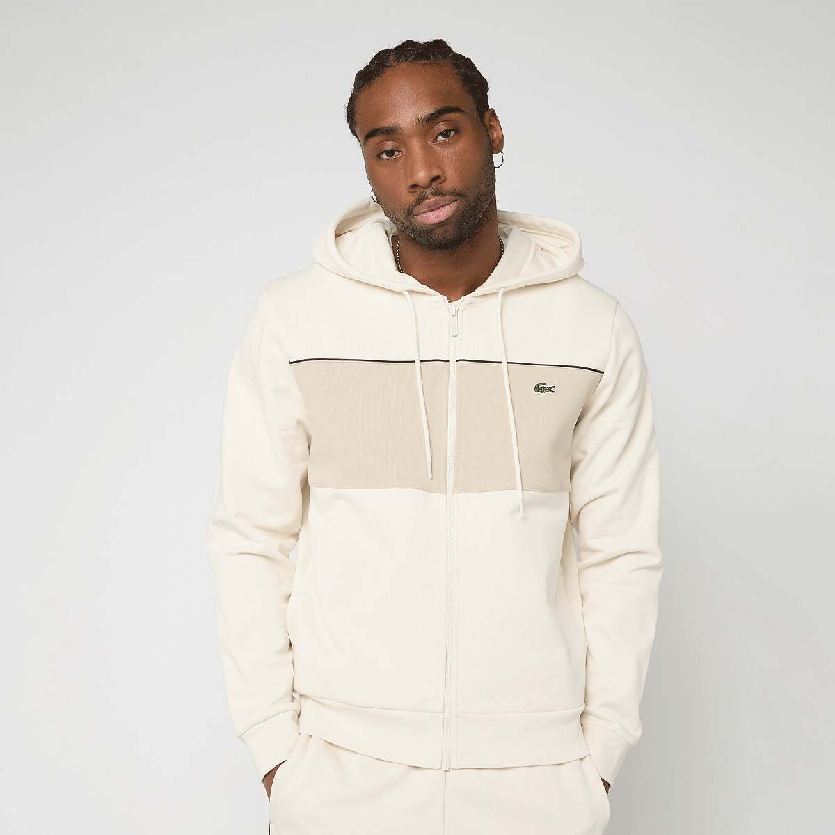 Track-Jacke Paris aus Jacquard mit Reißverschluss