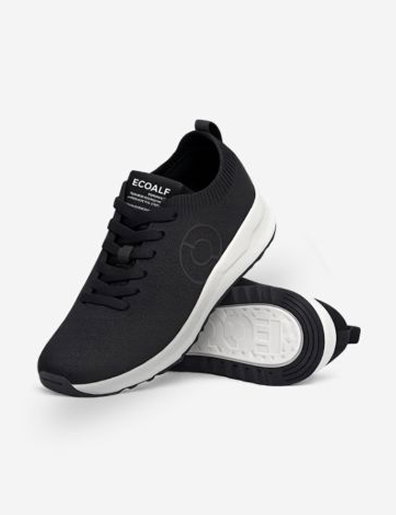 Black Knitted Conde Knit Trainers
