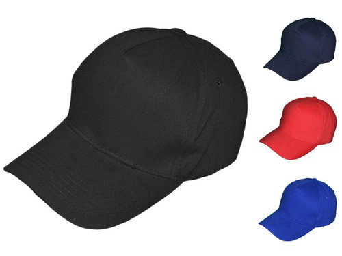 Blank 5 Panel Dad Hats - BK Caps Unisex Brushed Cotton Twill Polo Structured Low Profile Baseball Caps With Brass Strap - 5152