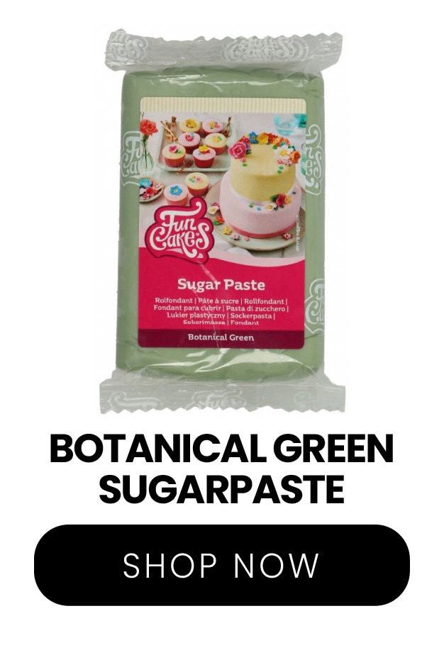 Botanical Green Sugarpaste | Shop now