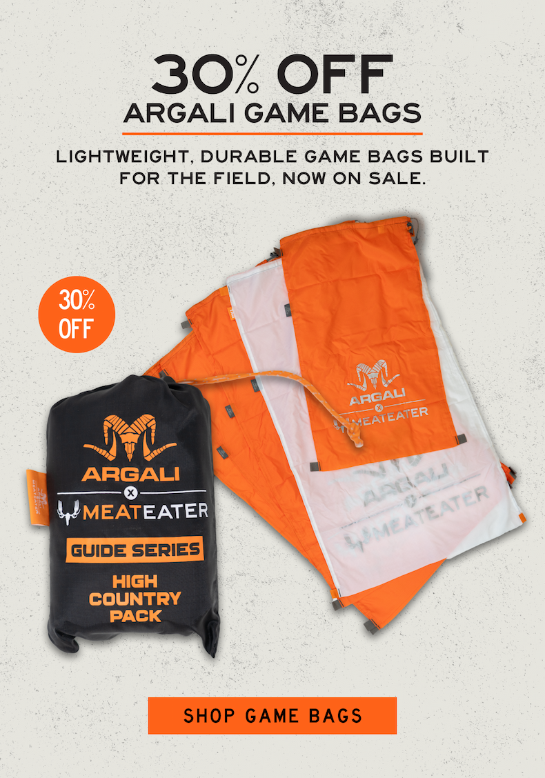 30% off Argali Game Bags: Lightweight, durable game bags built for the field.