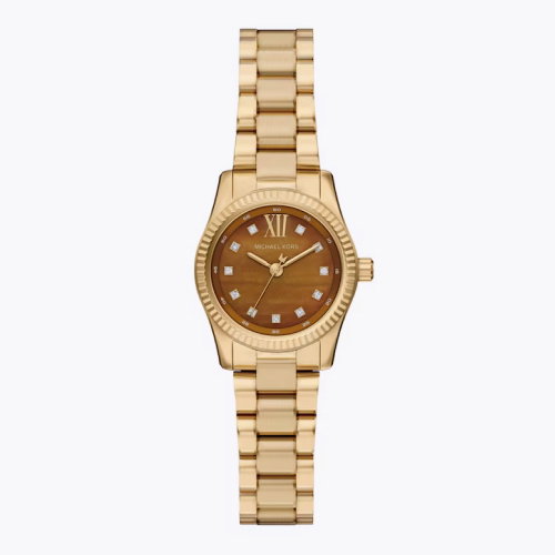 Michael Kors Lexington Women's 26mm Gold Tone Bracelet Watch