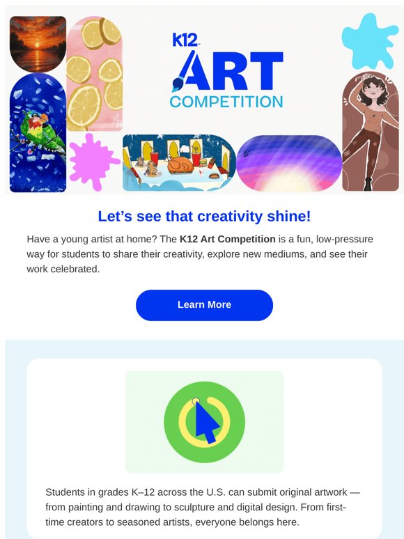 Could your child’s art win $250?