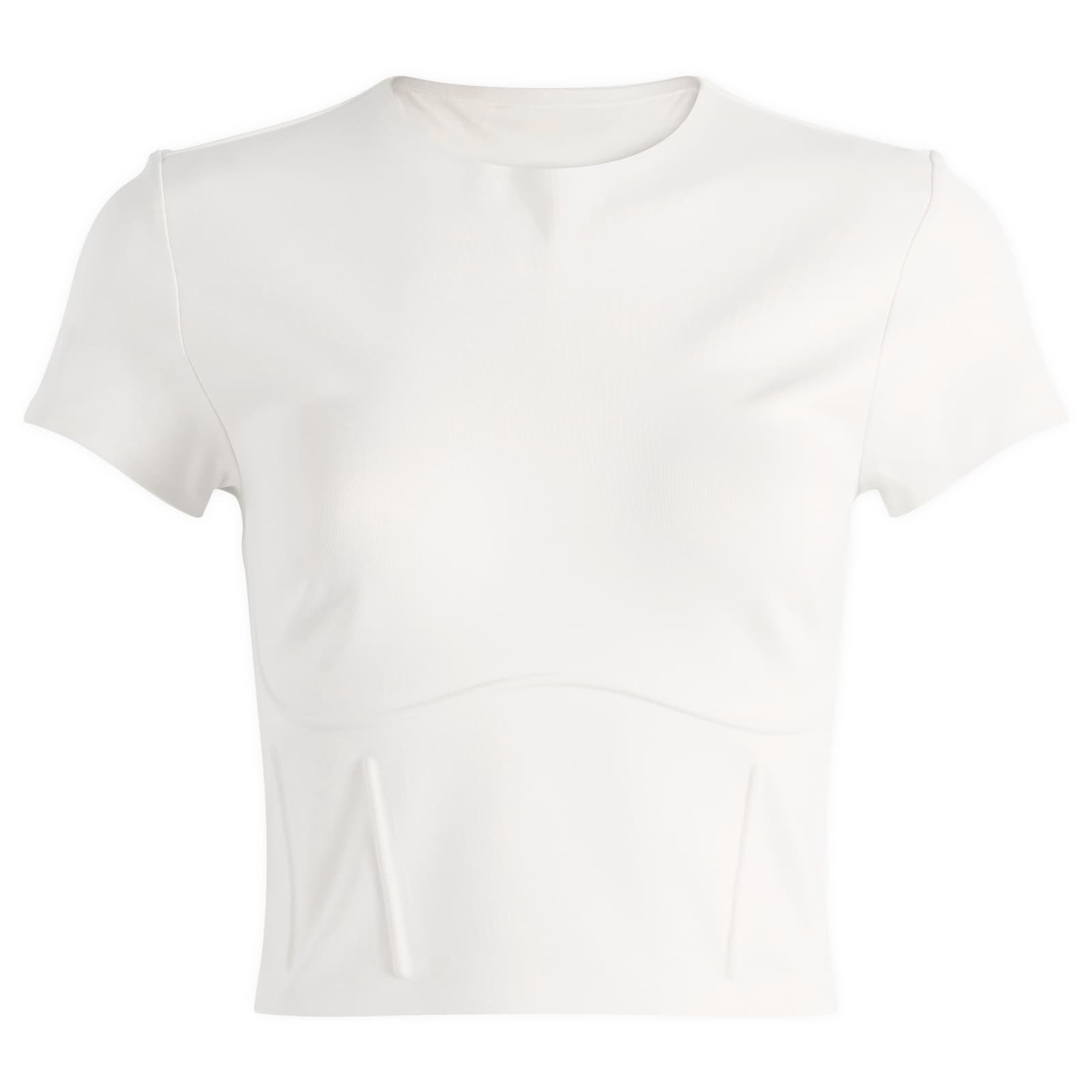 Nike x SKIMS Matte Corset Short Sleeve Crop Top