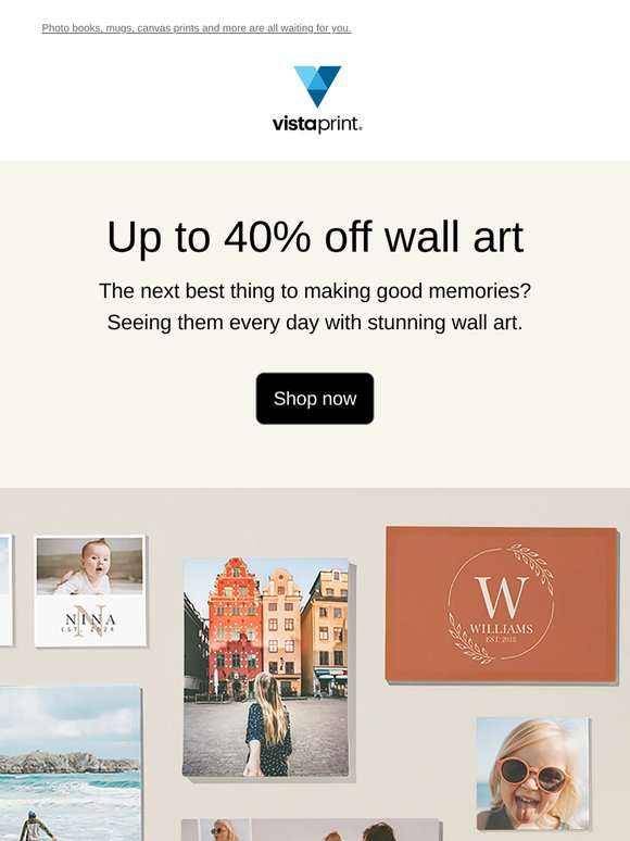 Up to 40% off photo gifts you don’t want to scroll past 👀