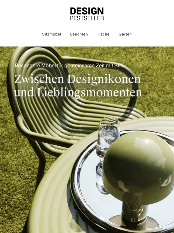 Outdoor-Momente für Designverliebte
