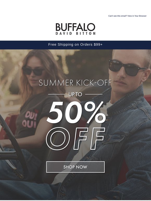 Summer Kick-Off Sale