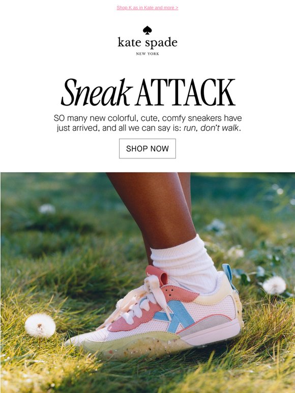 New sneakers, new colors, so many summer plans