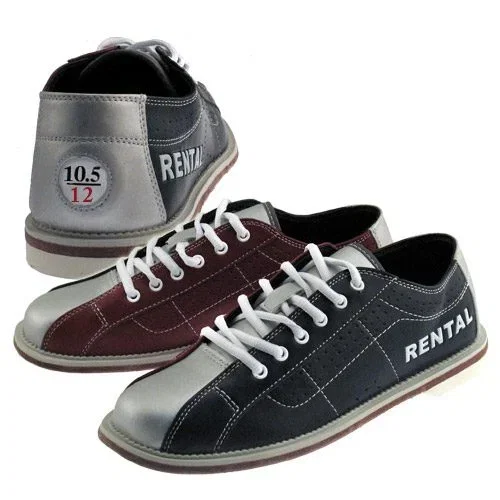 Image of Classic Laced Rental Style Dual Adult Bowling Shoes