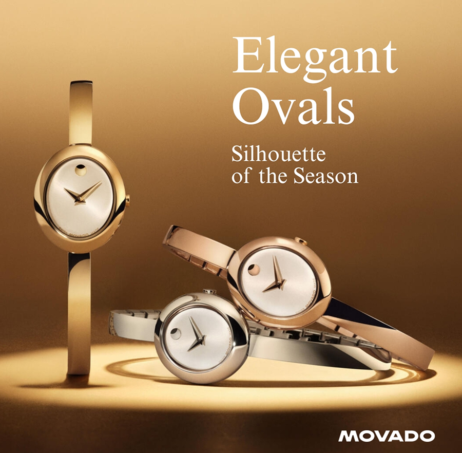 Movado Oval
