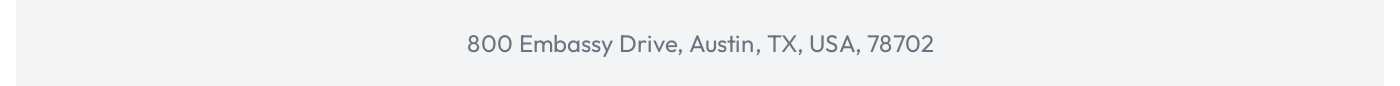 800 Embassy Drive, Austin, TX, USA, 78702