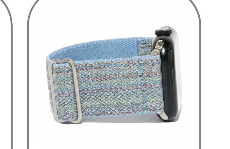 Garden sky blue confetti Apple Watch band