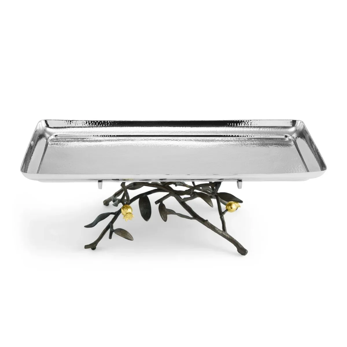 Image of Pomegranate Footed Centerpiece Tray