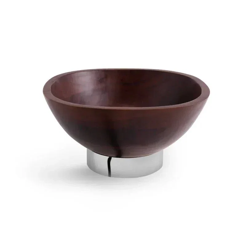 Image of Reflective Wood Salad Bowl