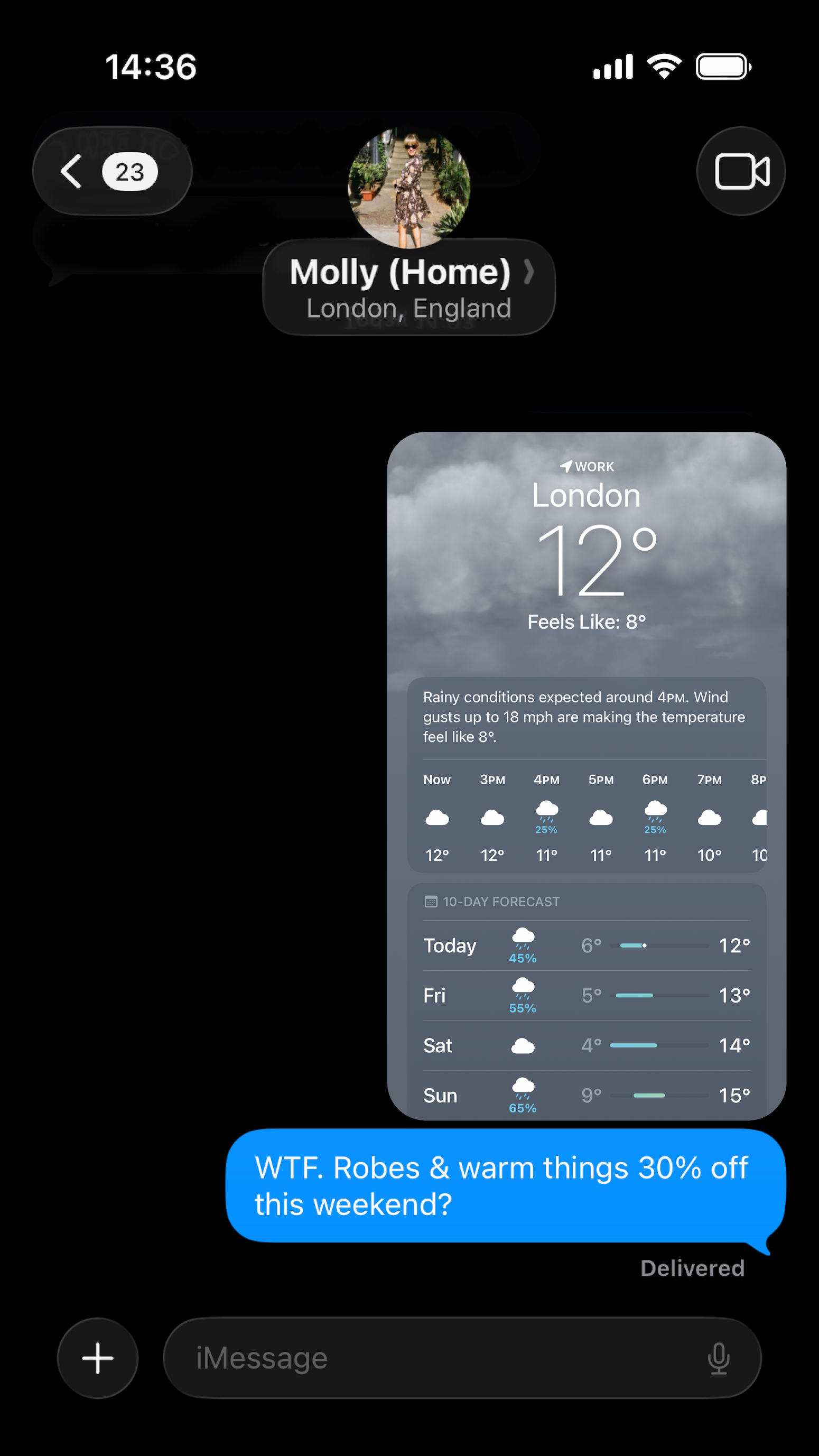 Although we are not responsible for the weather, our British sensibilities feel we should apologise for it nonetheless. Up to 30% off select products to keep you warm this weekend. We are truly sorry about that.