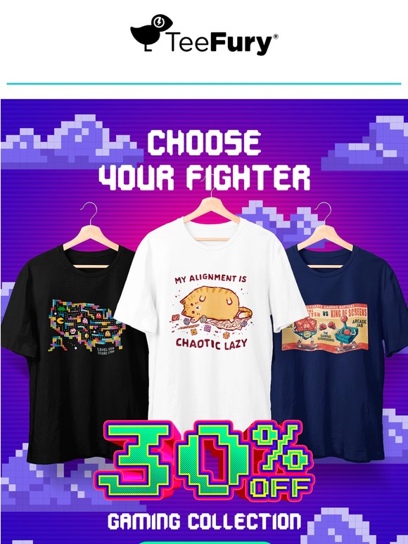 30% off the Gaming Collection for a limited time 🕹️