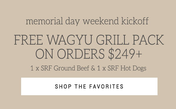 Free Wagyu Grill Pack Shop Now 