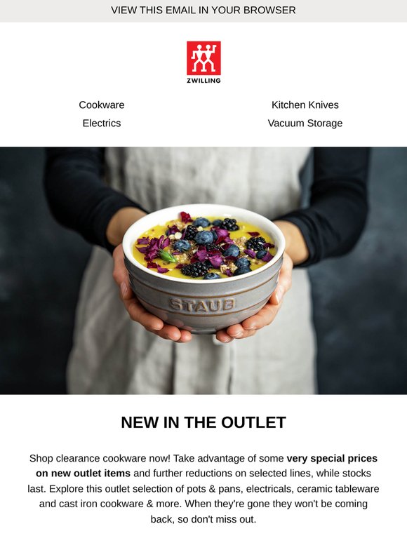 ZWILLING Outlet - new items added