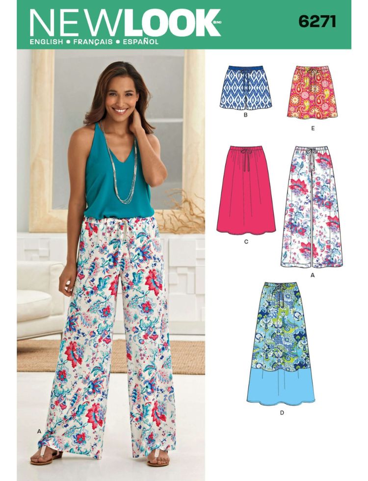 New Look Paper Sewing Pattern 6271