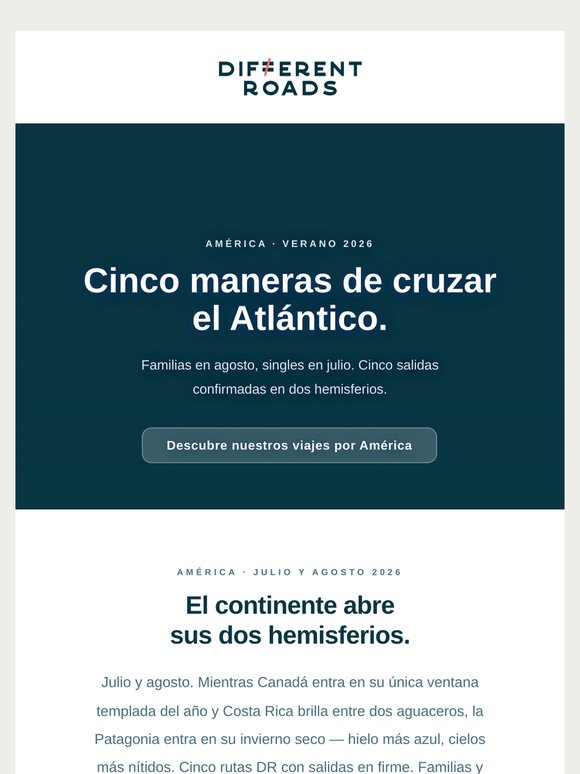Cinco maneras de cruzar el Atlántico este verano