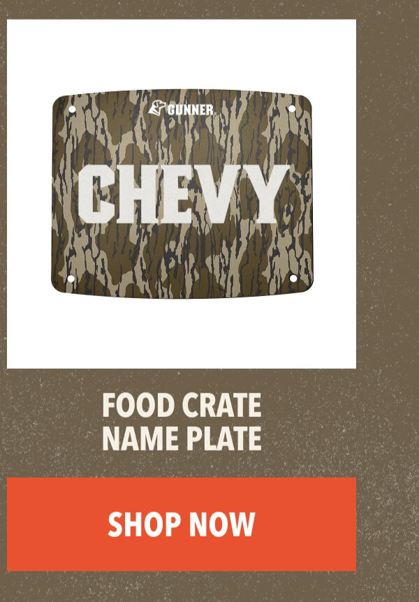 Food Crate Name Plate