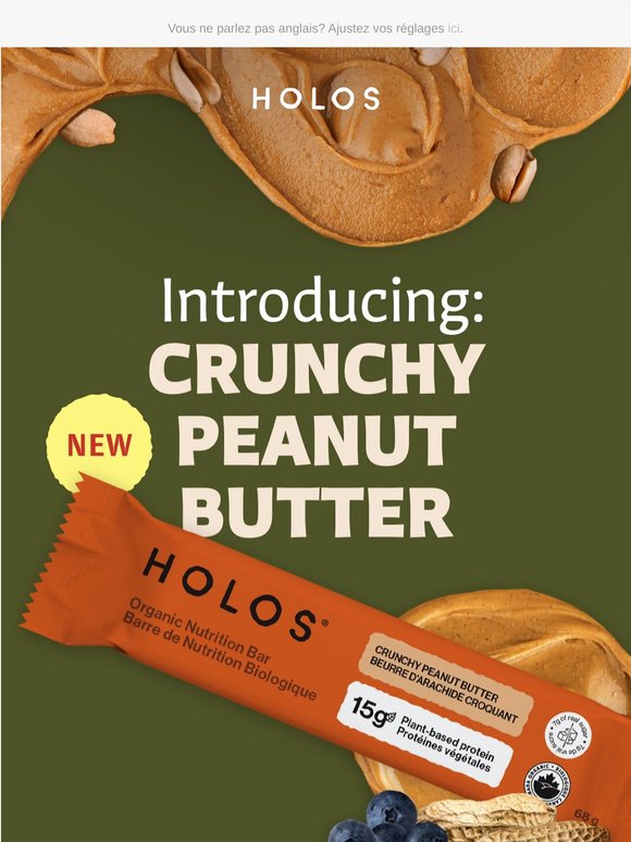 NEW. Peanut Butter Bar is here. 🥜