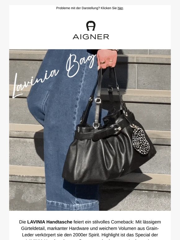 LAVINIA Handtasche - der 2000er Spirit neu interpretiert