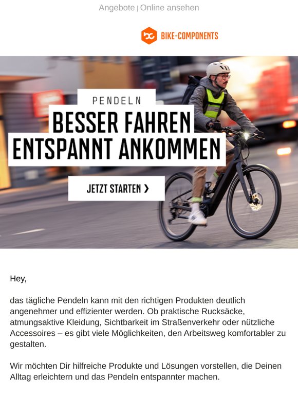 Besser pendeln mit praktischen Lösungen und Produkten