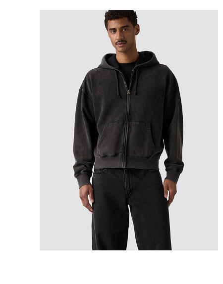 Levi's® Men's Hayes Boxy Full-Zip Sweatshirt