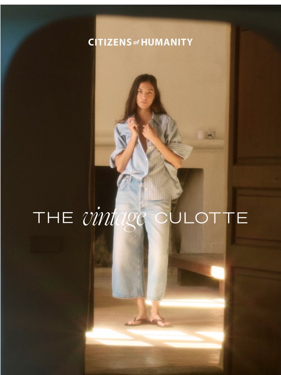 The Vintage Culotte