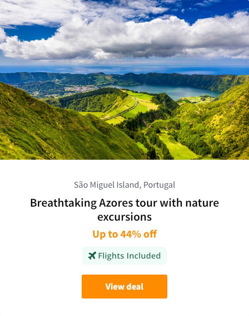 Breathtaking Azores tour with nature excursions