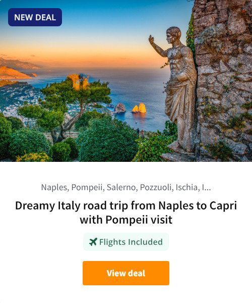 Dreamy Italy road trip from Naples to Capri with Pompeii visit