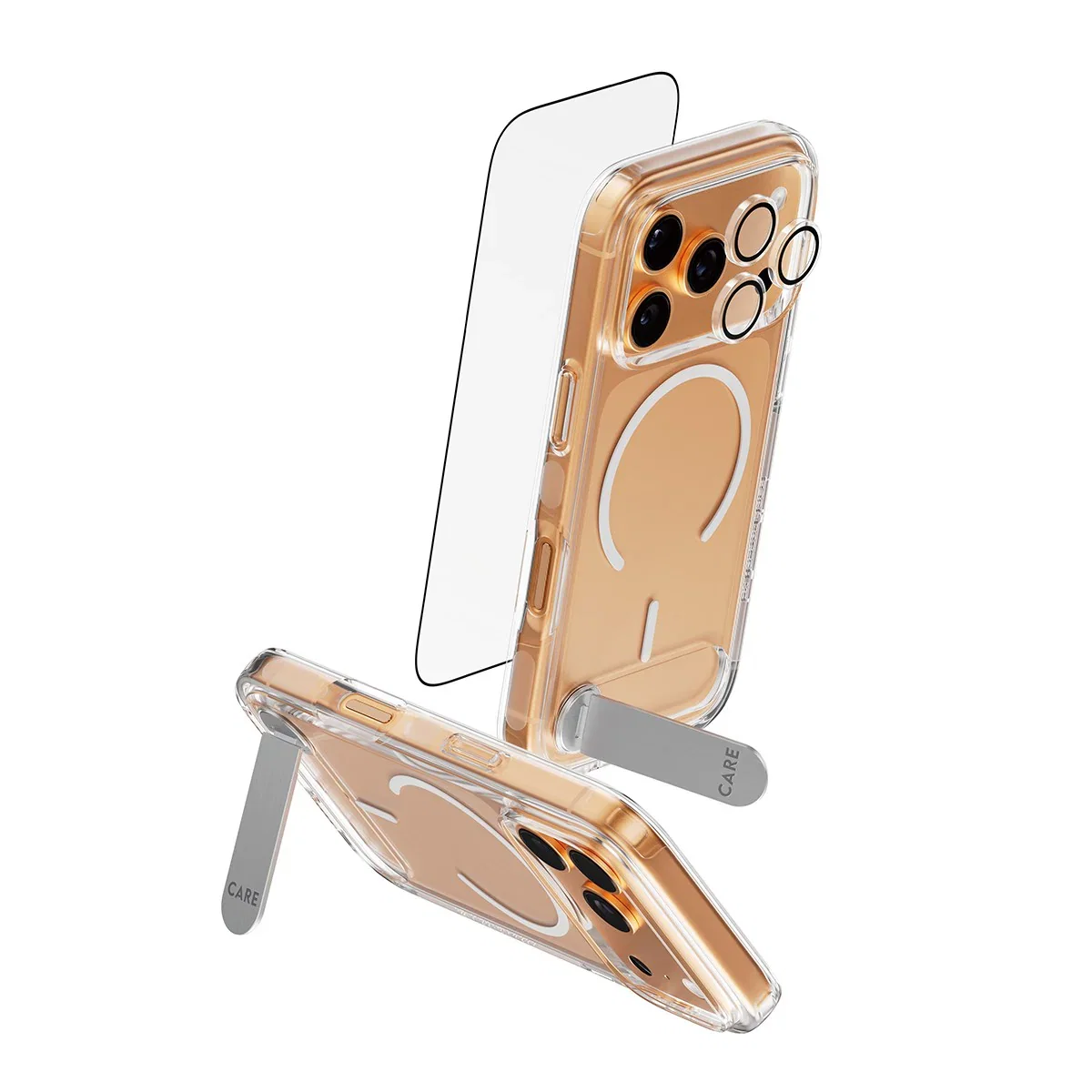 Image of PanzerGlass® | CARE by PanzerGlass® 3-in-1 Kick Set iPhone 17 Pro