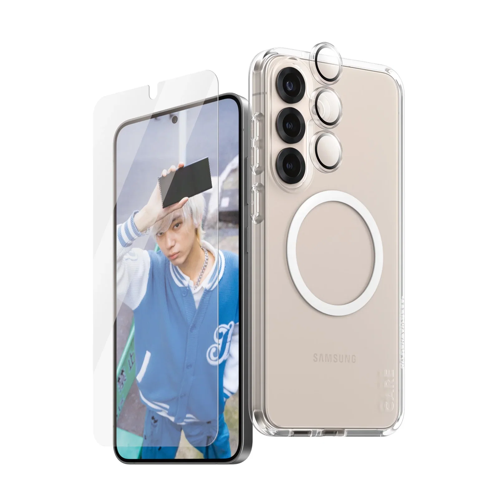 Image of PanzerGlass® | CARE™ by PanzerGlass® 3-in-1 Set Samsung Galaxy S25+