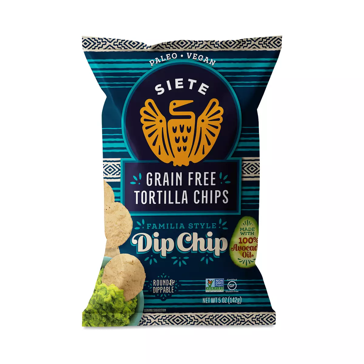 Siete Grain Free Tortilla Chips, Dip Chips