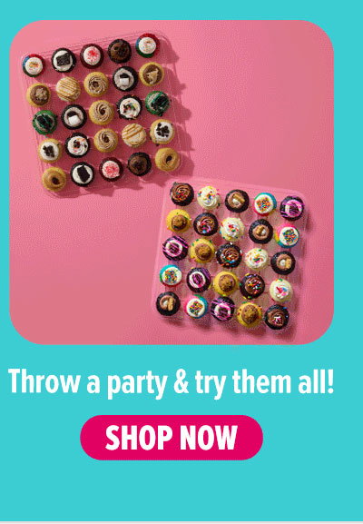Throw a party & try them all! Shop our All The Flavors cupcake 50-pack now.
