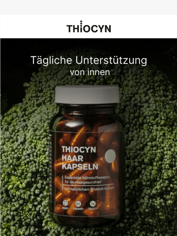 Thiocyn Haarkapseln, tägliche Nährstoffe für Ihren Haarzyklus