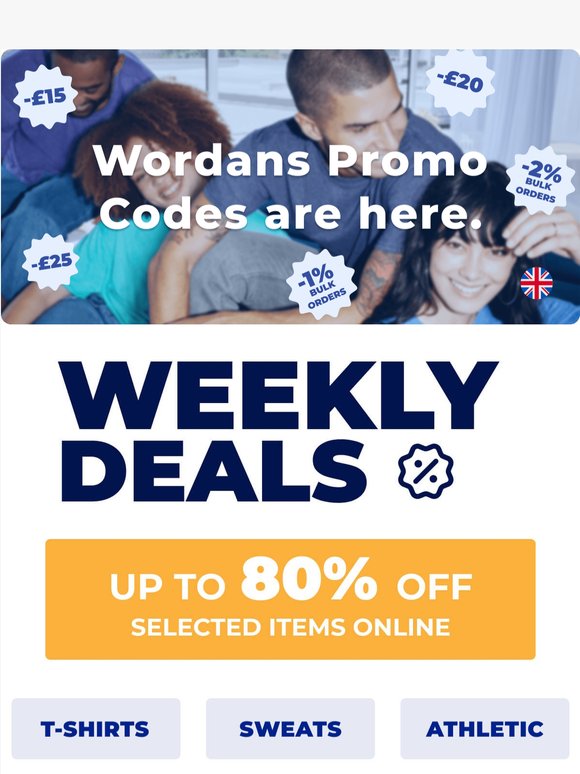 🔹 Weekly Deals 🔹 + PROMO CODES
