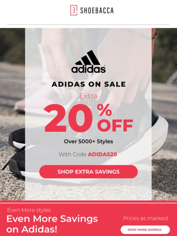 Extra Savings! adidas For Him & Her!
