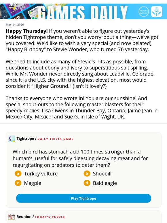 This week's hidden theme: signed, sealed, and delivered