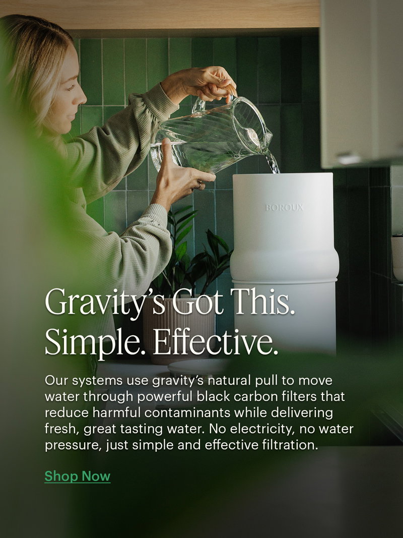 Gravity's Got This. Simple. Effective. Shop Now.