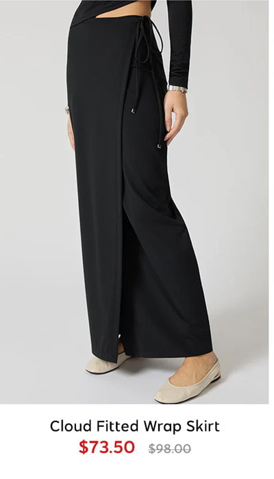 Shop Cloud Fitted Wrap Skirt