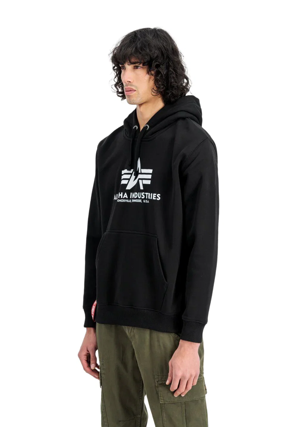 Image of Alpha Industries Herren Hoodie Kapuzenpullover BASIC BL - Regular Fit