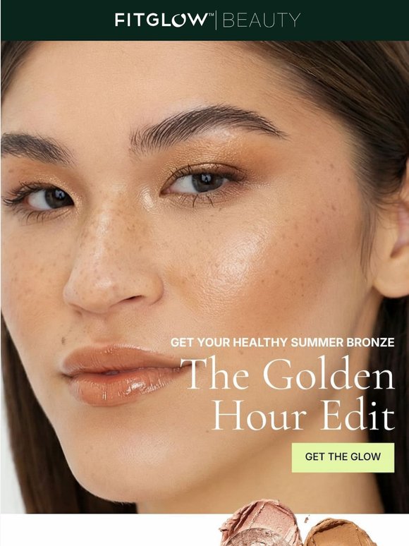 Sun-kissed, but make it skincare ☀️