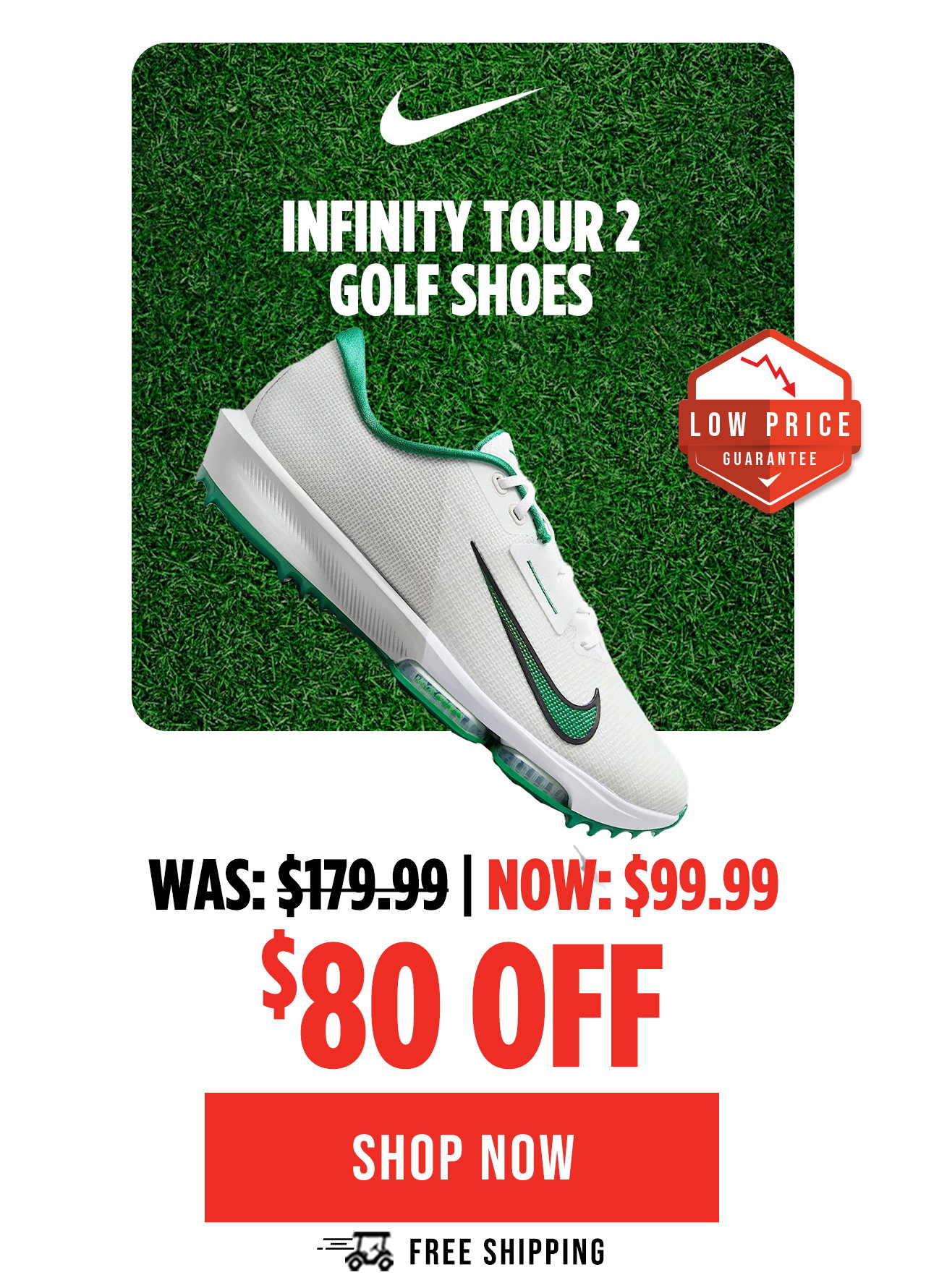 Nike Air Zoom Infinity Tour 2 Golf Shoes