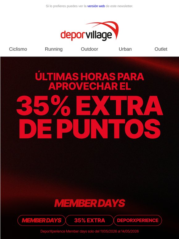¡Últimas horas Member Days! ⏰