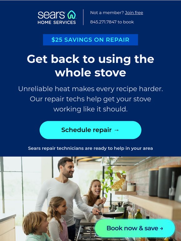Keep stove troubles off the menu