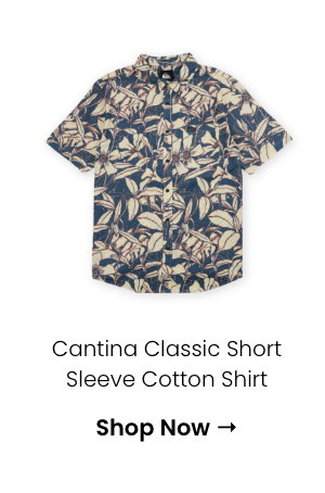 Cantina Classic Short Sleeve Cotton Shirt