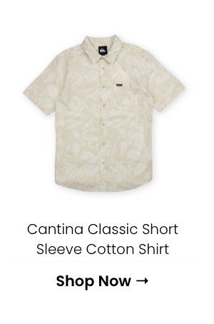 Cantina Classic Short Sleeve Cotton Shirt