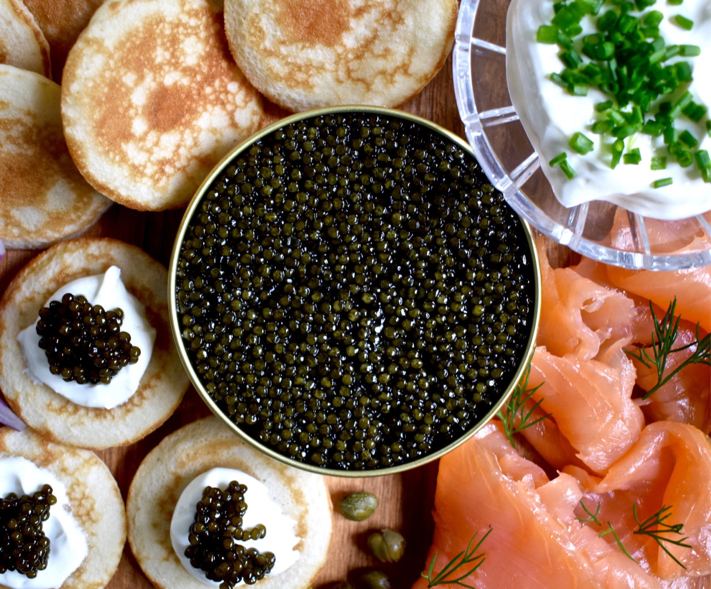 Caviar & blinis
